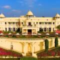 Luxury Pawan Stage Event Design at The LaLiT Laxmi Vilas Palace Udaipur – Royal Wedding & Event Decor Inspiration