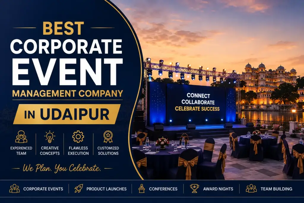 best corporate event management company in udaipur