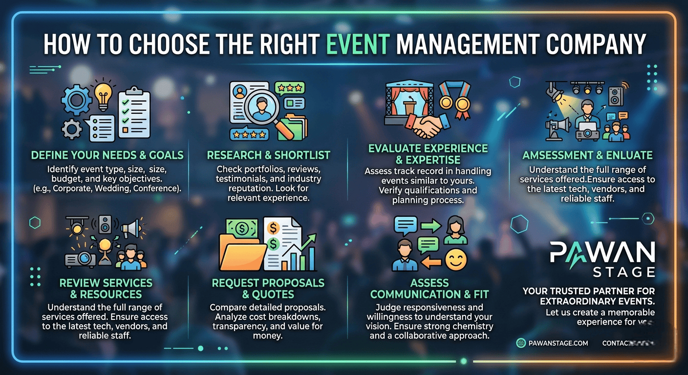 Ultimate Guide: How to Choose the Right Event Management Company in 2026?