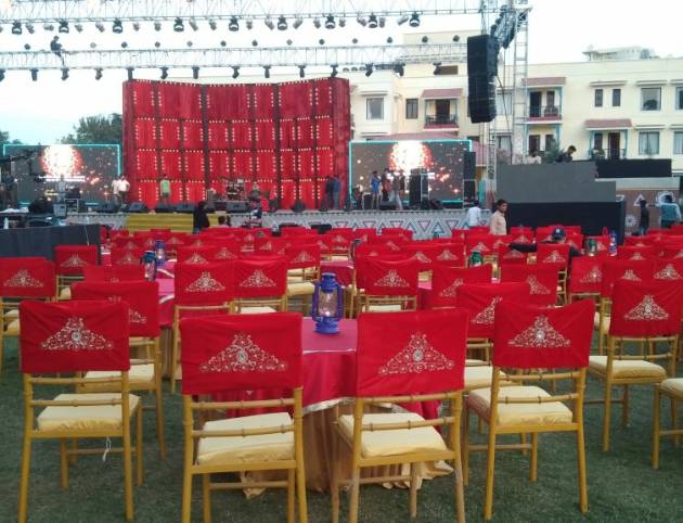 Theme Decor 01 Stage trussing rental Udaipur